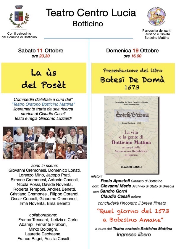 Presentazione Libro - Botesì De Domà