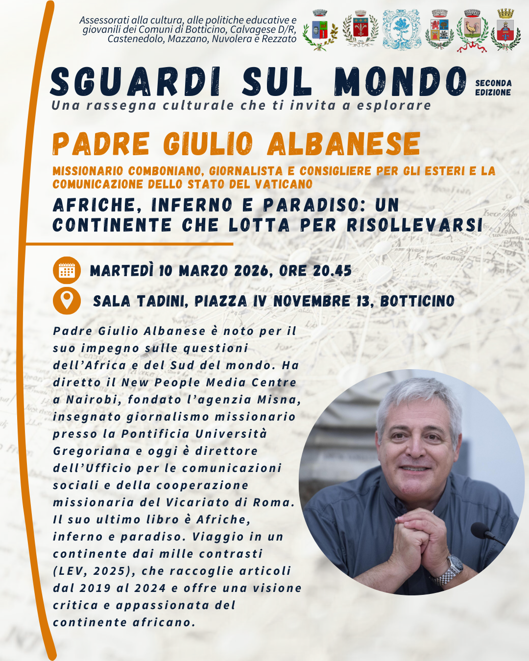 Sguardi sul mondo - Padre Giulio Albanese