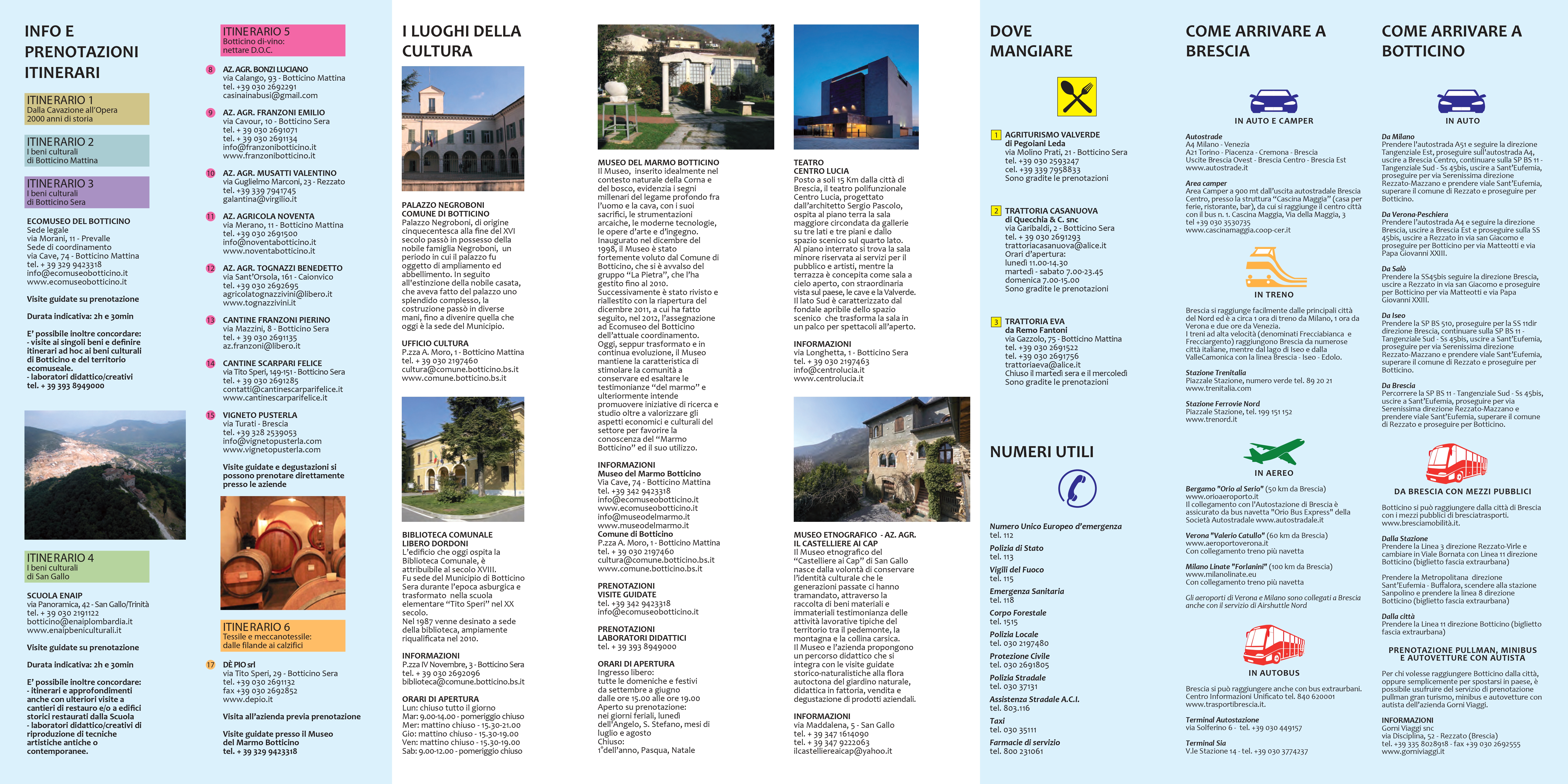 Itinerari Botticino